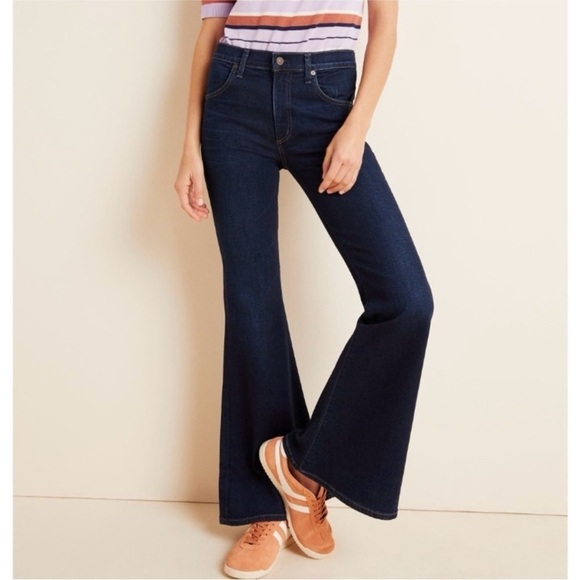 CITIZENS OF HUMANITY Chloe MID RISE SUPER FLARE JEANS 25 - Picture 1 of 9